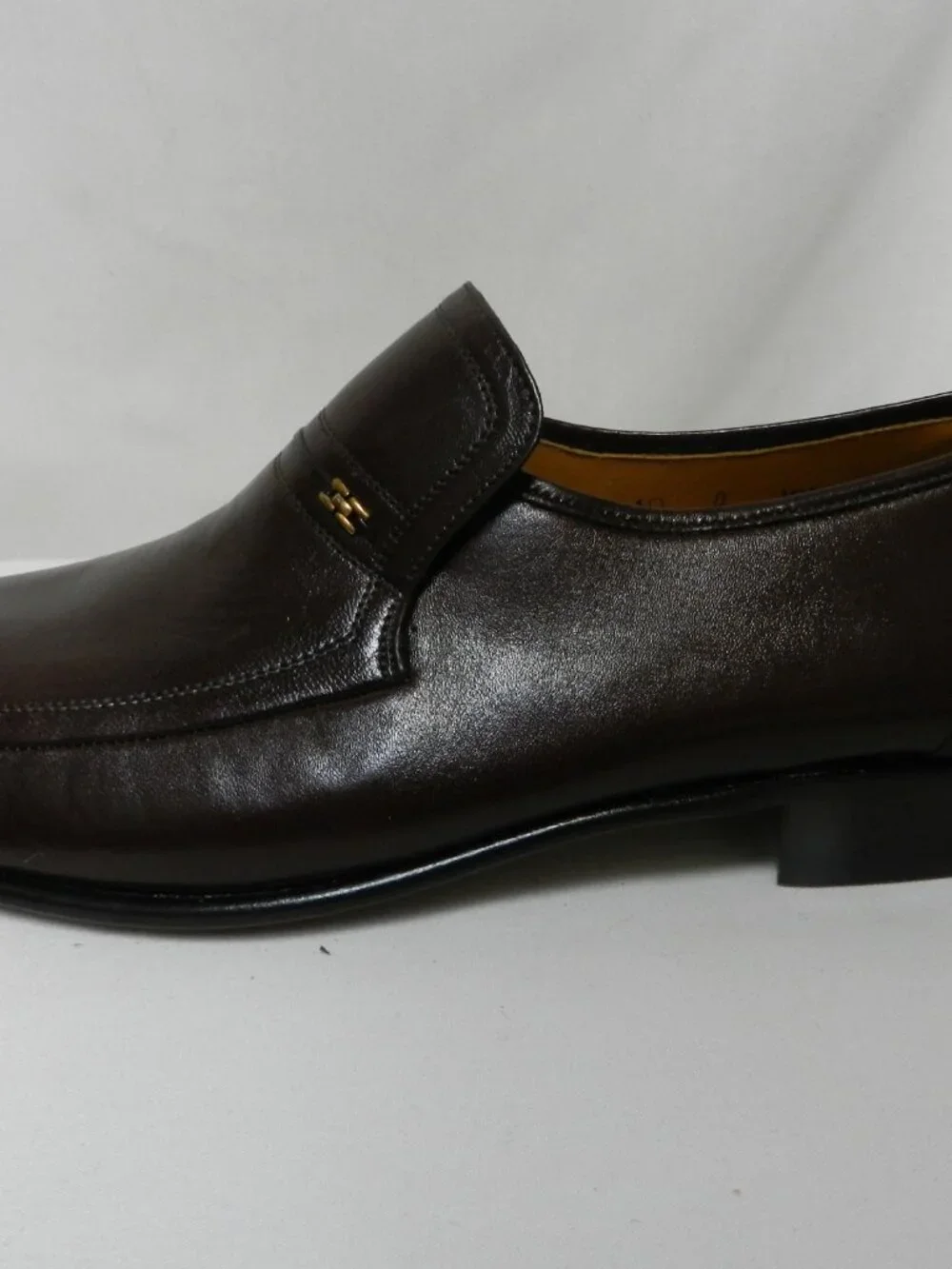 Magnanni Leather Vintage loafers slip-on brown Spain NEW Size Sz 10 M